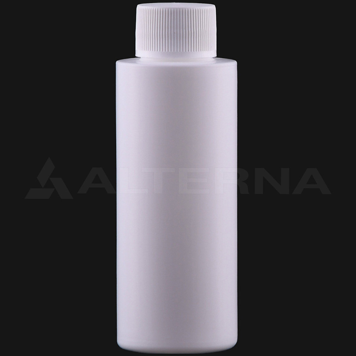 100 ml HDPE Cylinder Bottle with 24 mm PE Foam Lined Cap