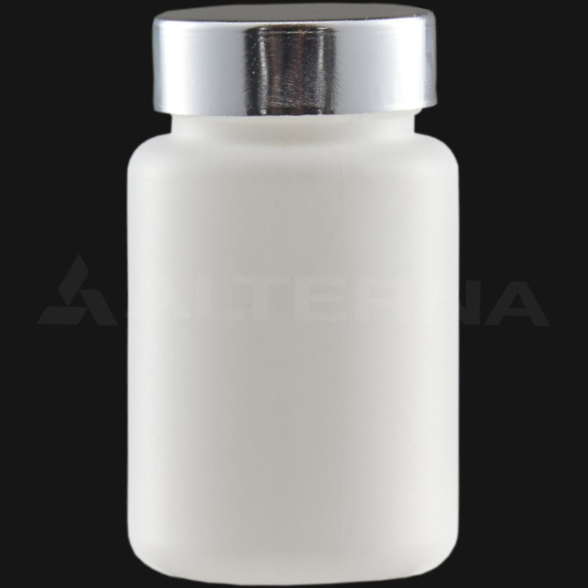 100 ml HDPE Pill Bottle with 38 mm Metal Cap