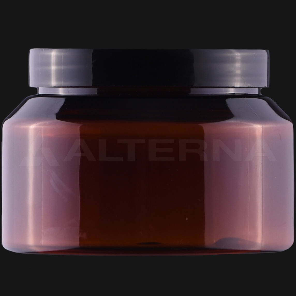 250 ml PET Round Jar with 70 mm Aluminum Induction Seal Liner Lid