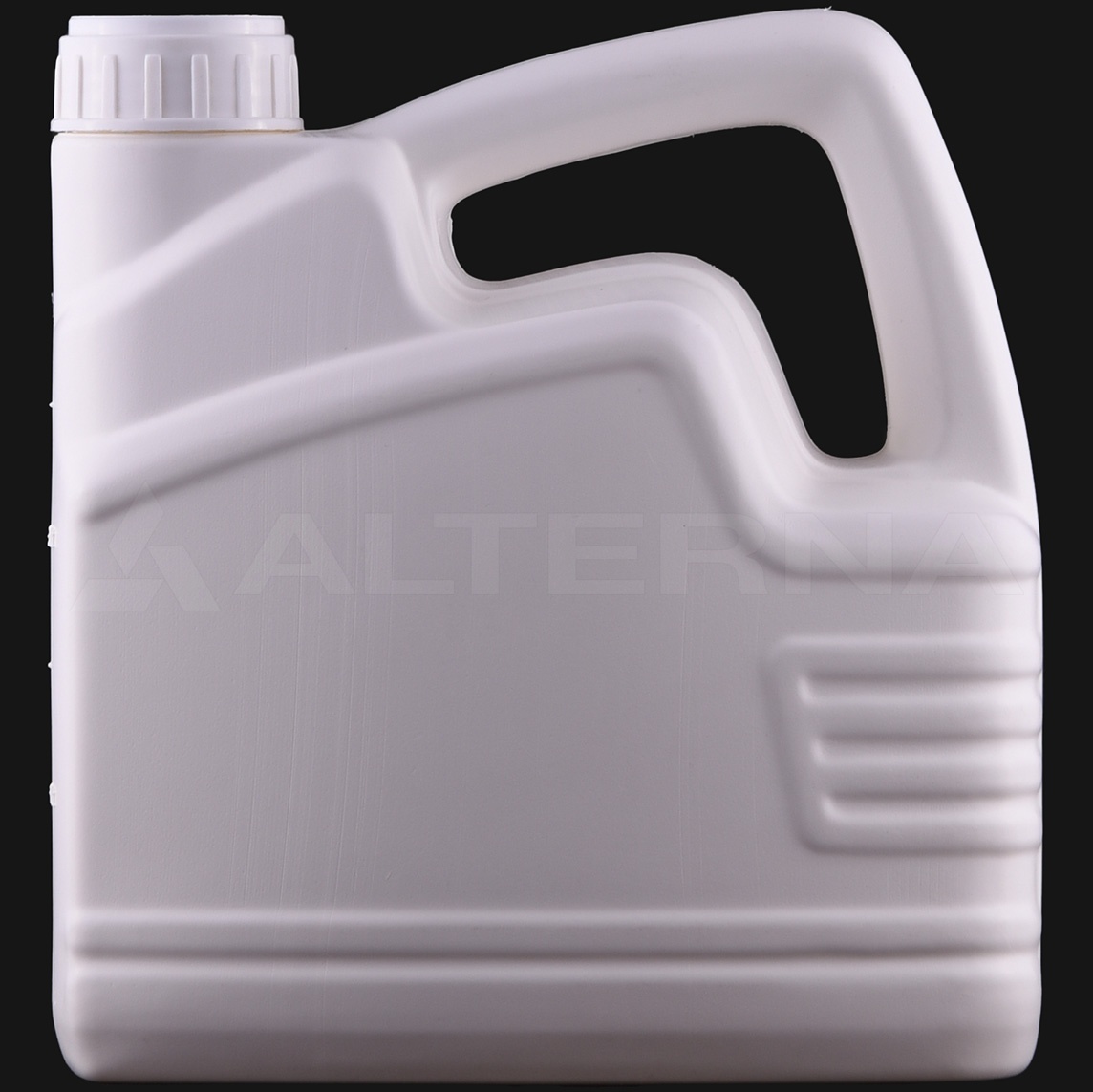3 Litre Plastic Lubricant Oil Jerry Can with 50 mm Aluminum Induction Seal Liner Cap
