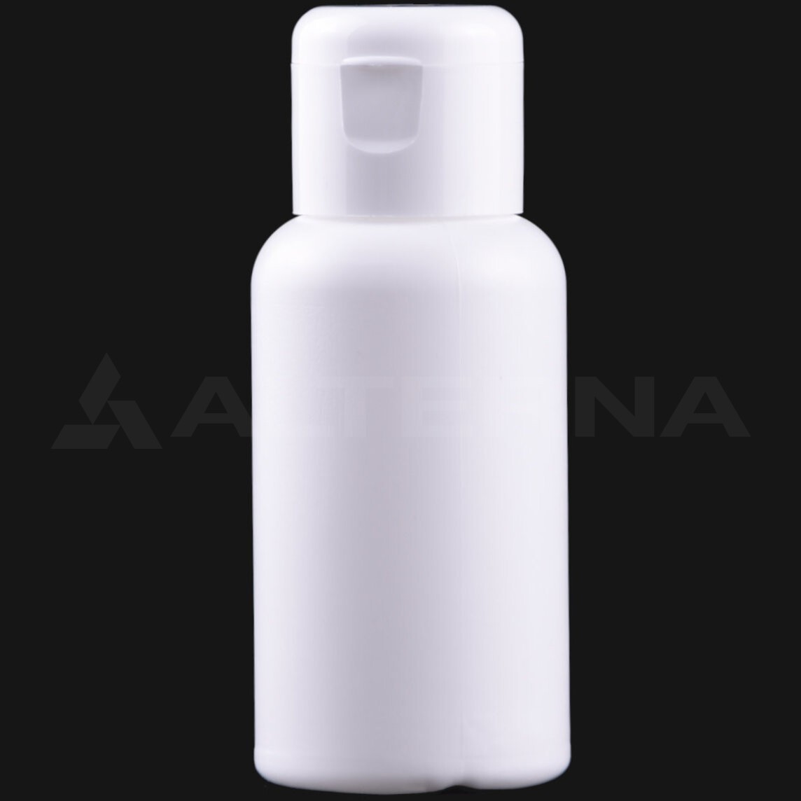 50 ml HDPE Bottle with 24 mm Flip Top Cap