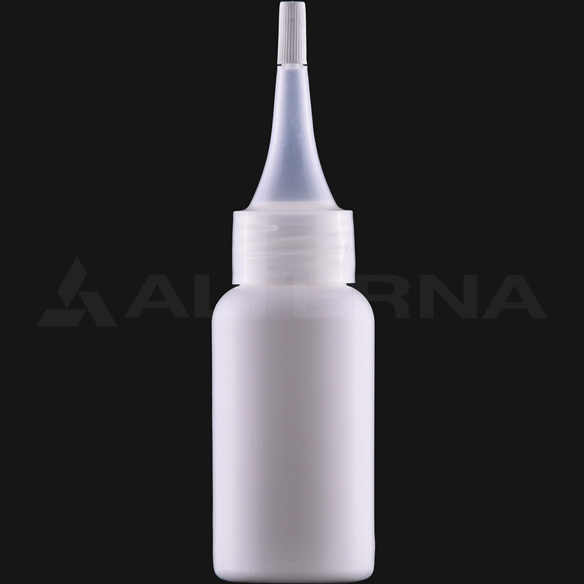 50 ml HDPE Bottle with 24 mm Nozzle Cap