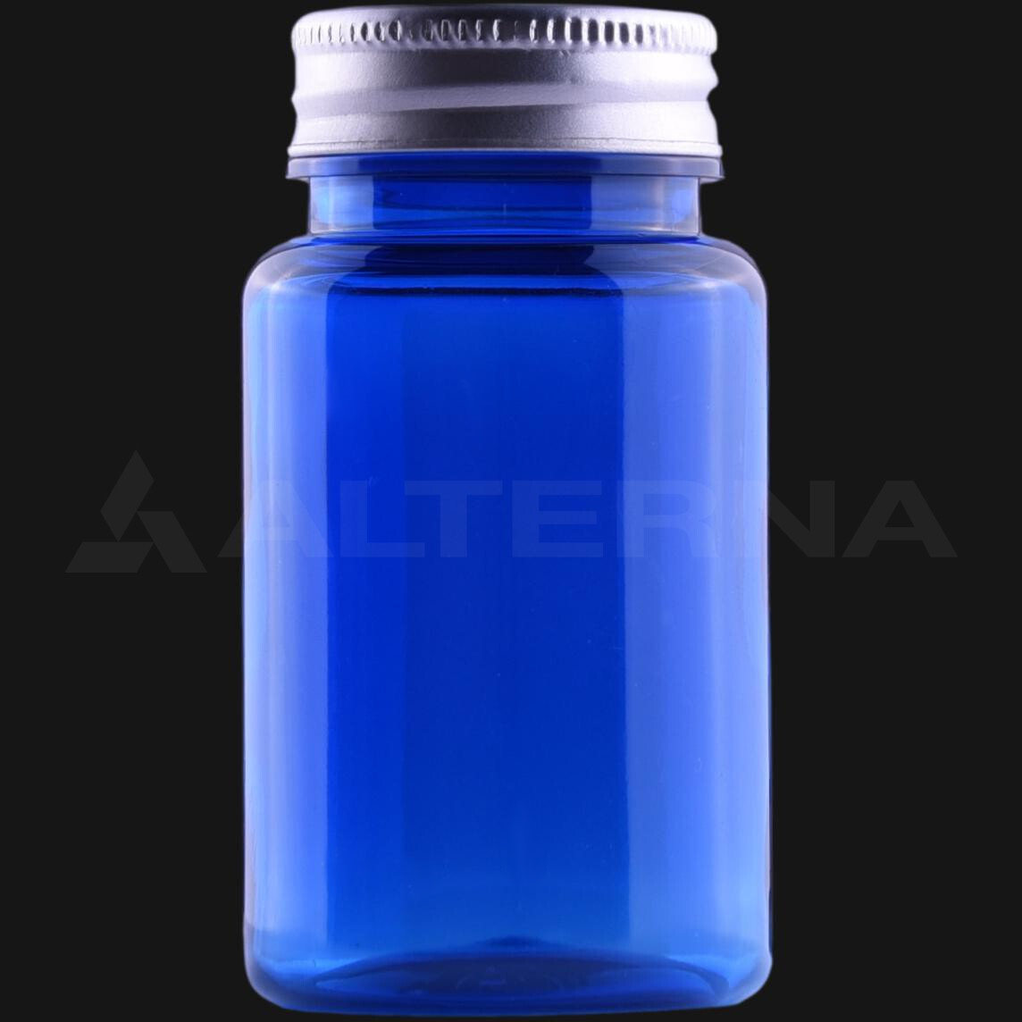 100 ml PET Pill Bottle with 38 mm Aluminum Cap