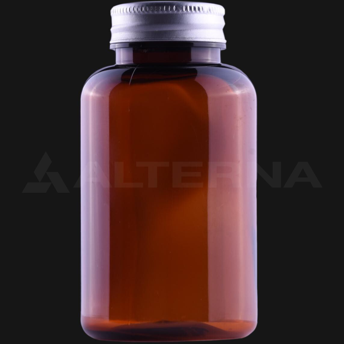 200 ml PET Pill Bottle with 38 mm Aluminum Cap