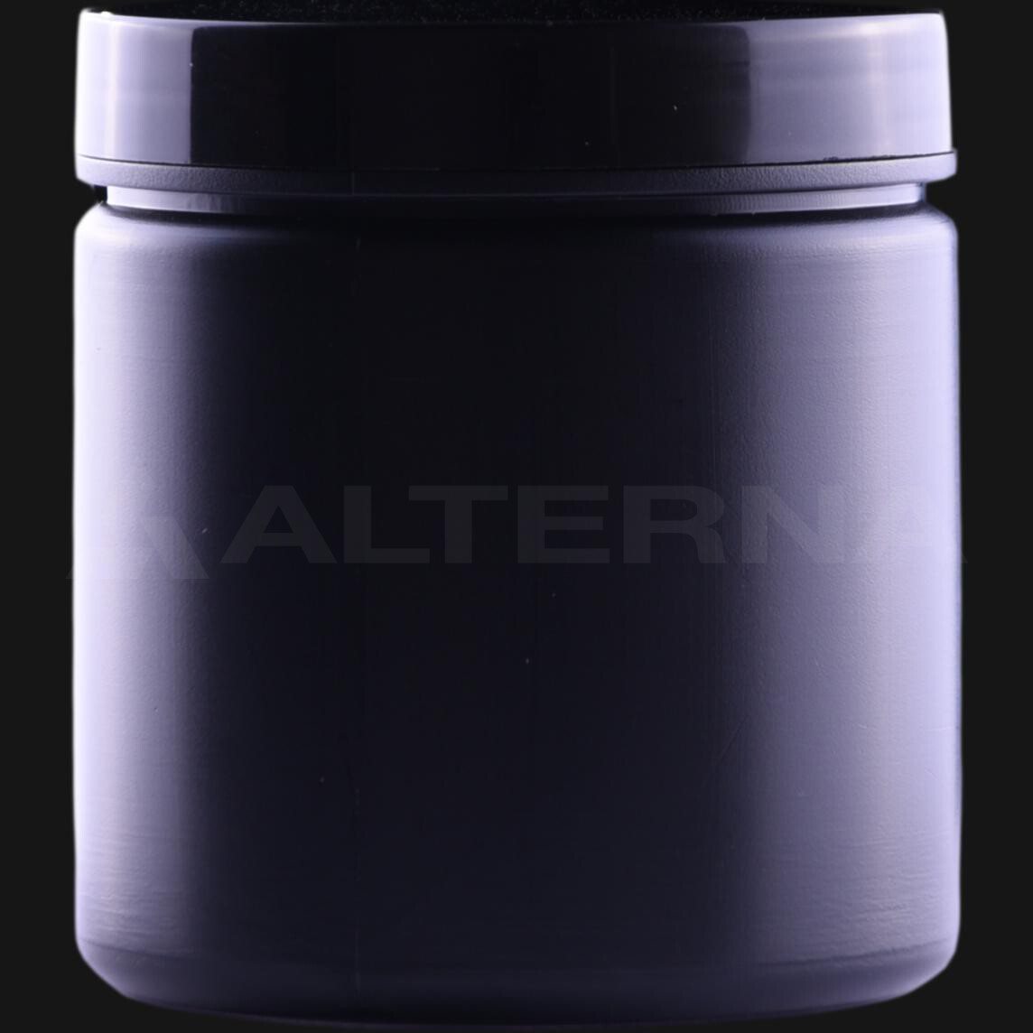 250 ml HDPE Jar with Black Cap