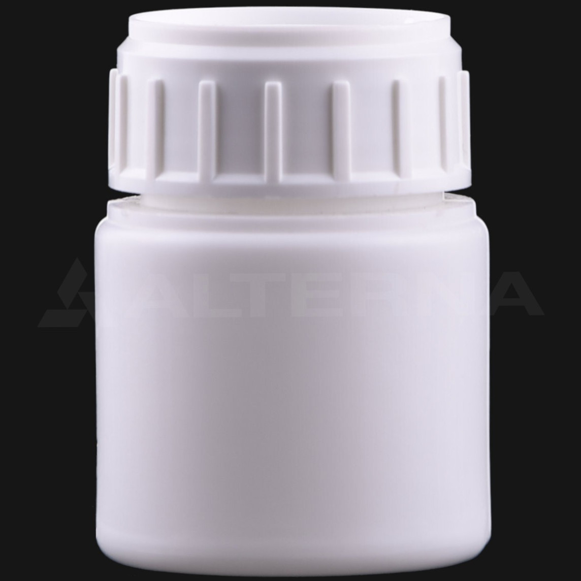 30 ml HDPE Bottle with 38 mm Alu. Foil Seal Cap