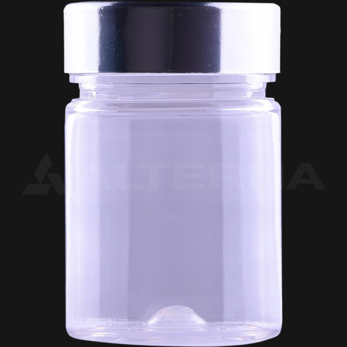 50 ml PET Pill Bottle with 38 mm Metal Cap